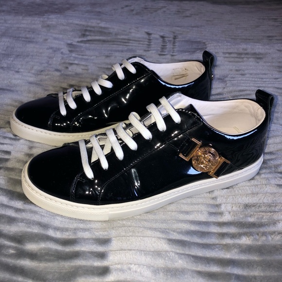 Versace Shoes - -SOLD- patent Versace Sneakers👟